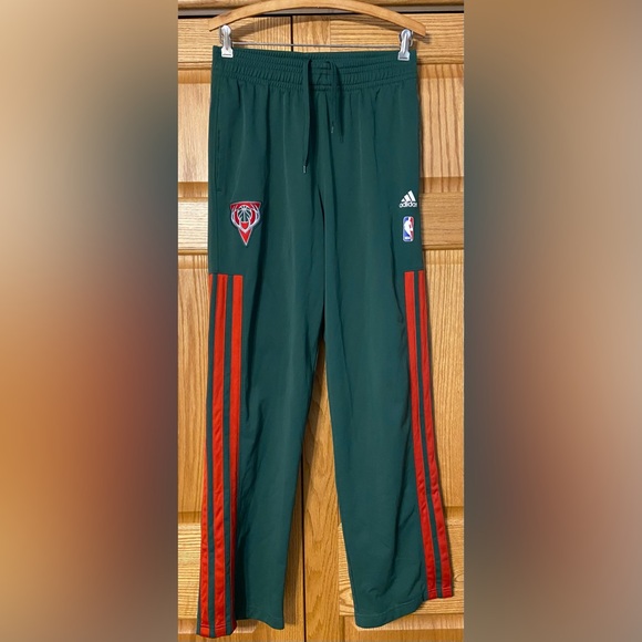adidas Other - 2012 Milwaukee Bucks Adidas Warm Up Pants Size Medium